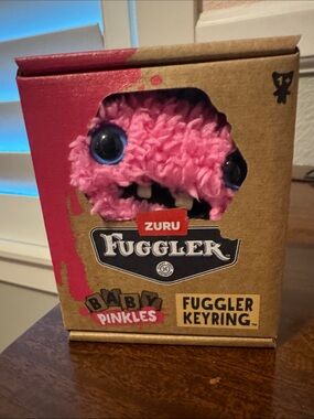 ZURU Fuggler Baby Pinkles Winged Bat Keyring